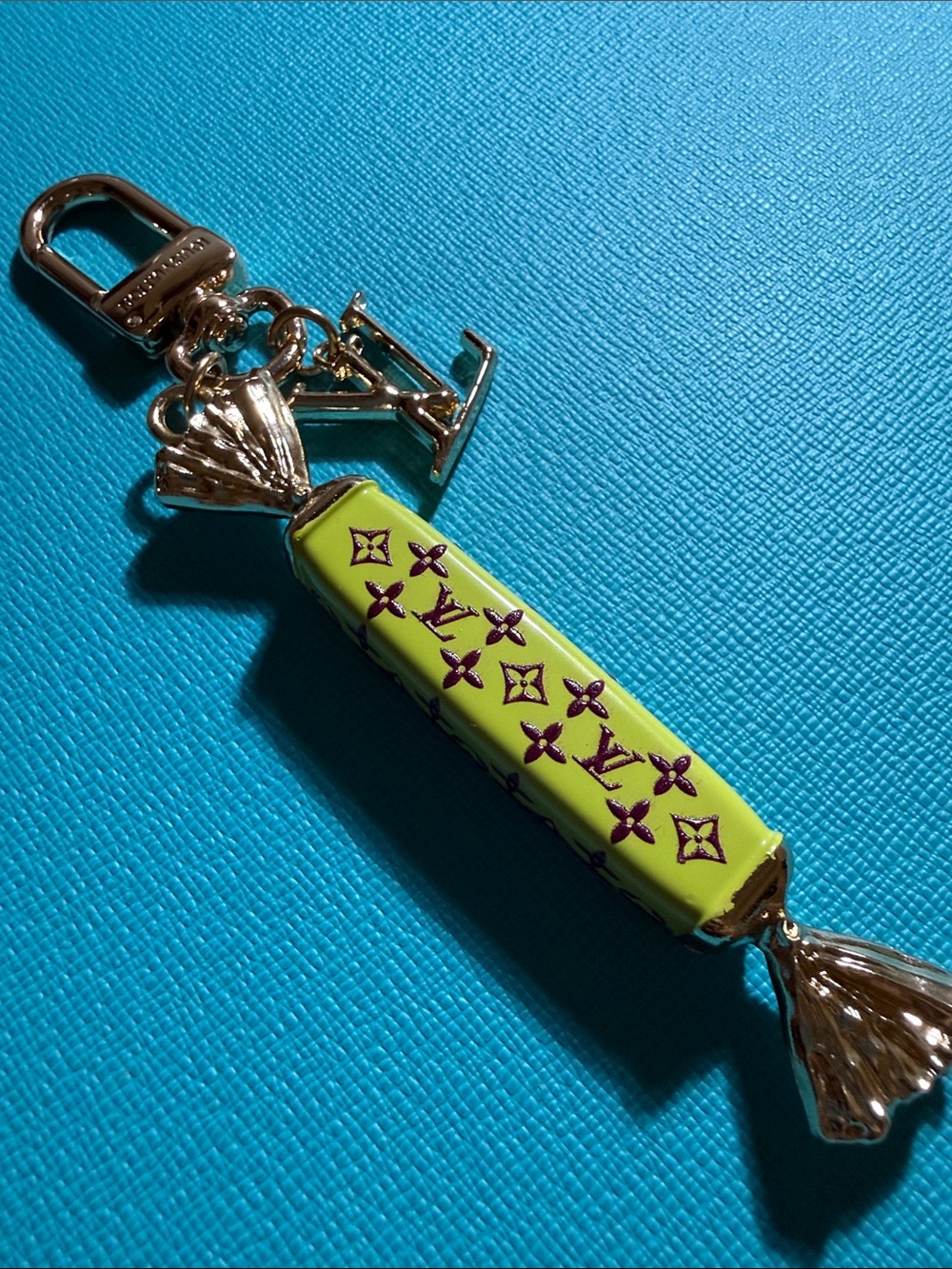Monogram Candy Bag Charm